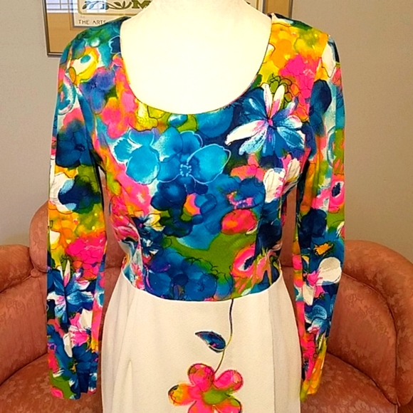 Vintage Dresses & Skirts - Fabulous Vintage Maxi Dress